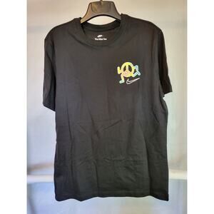 NWT Mens NIKE Peace & Love Black ss t shirt Size Small DQ1078 010
